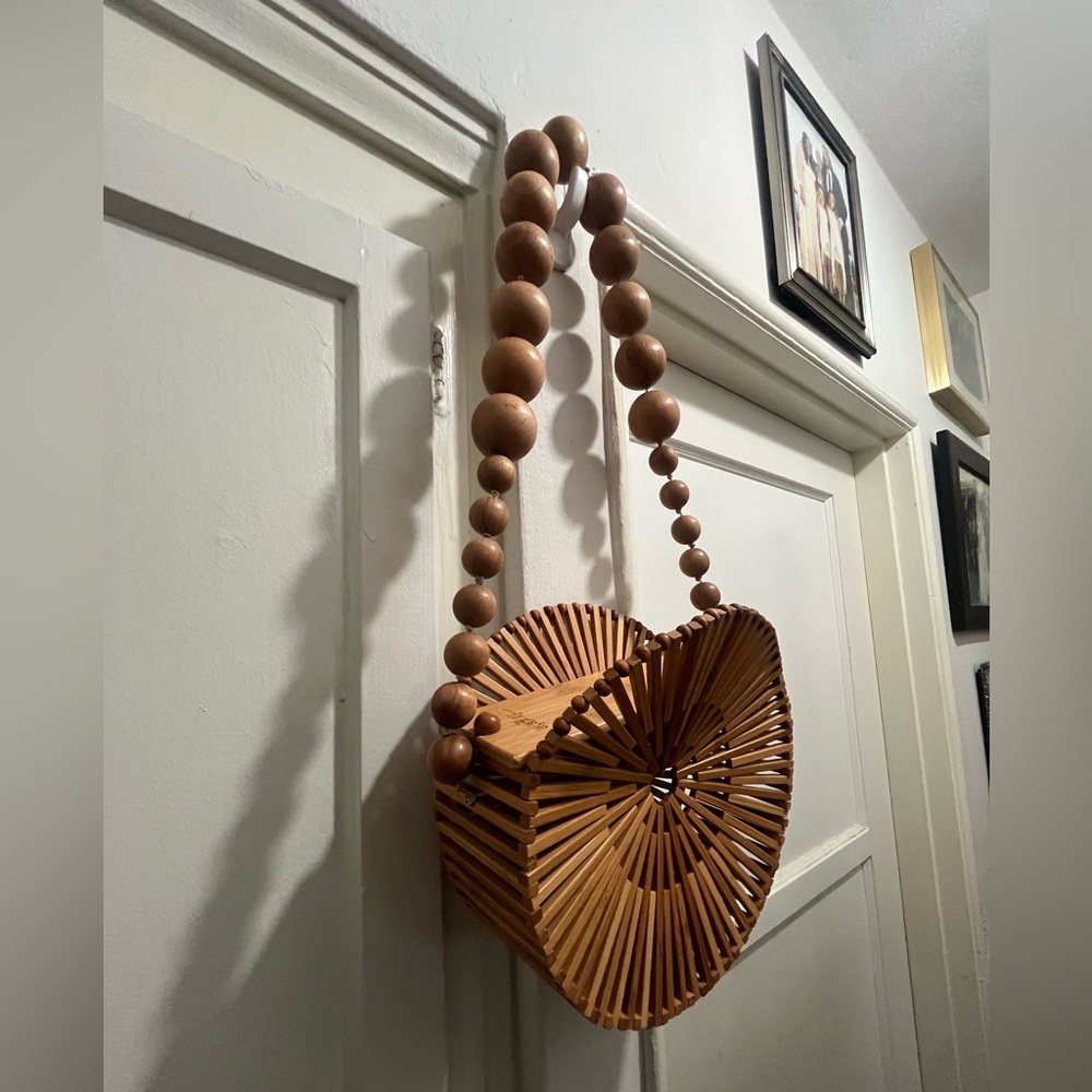 Cult Gaia Luna bamboo circle bag - Picture 6 of 11